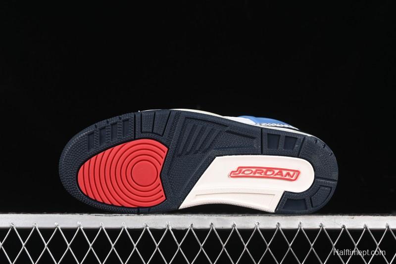 Nike Jordan Spizike Low AJ Hybrid Elements White Blue Culture Casual Sneakers - HM3712-164