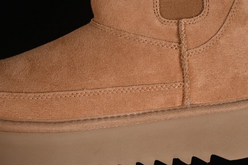 UGG Mini Bailey Button II Chelsea Boots with Chunky Platform - 1158051