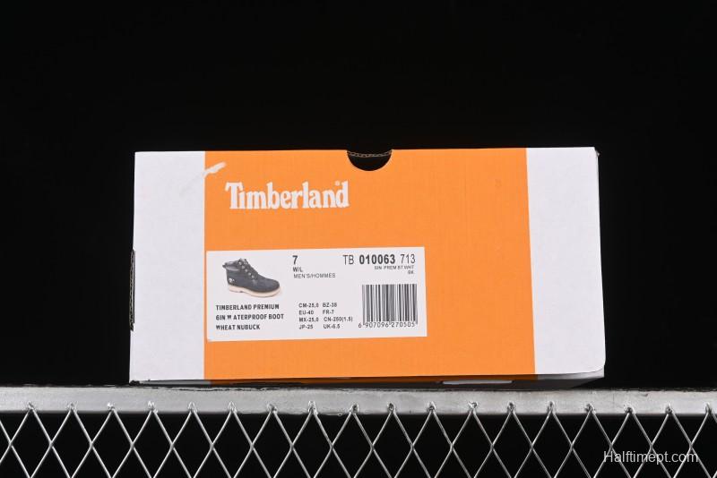 Timberland Classic High Top Yellow Boots TB010063713 Black