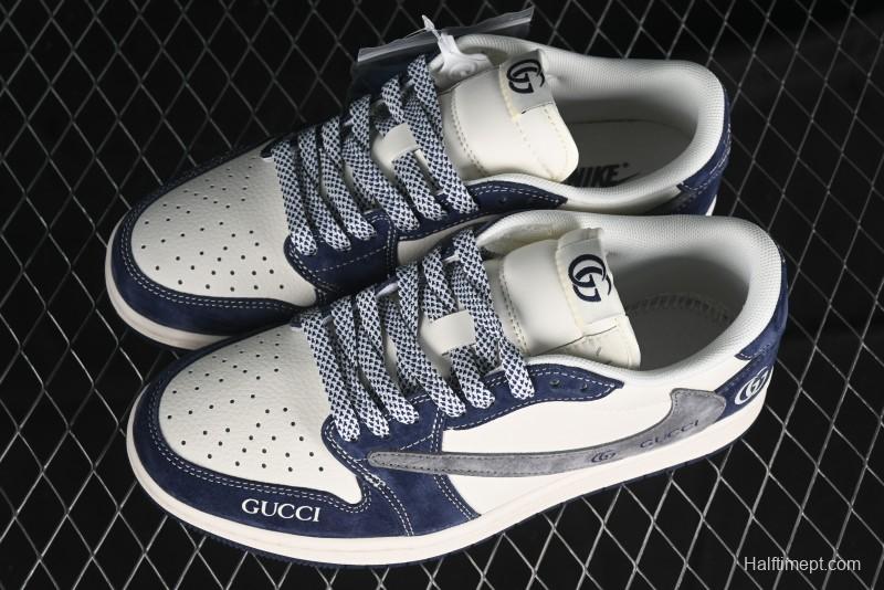 Nike Travis Scott x Fragment Design x Air Jordan 1 Low OG SP AJ1 Gucci Collaboration - XY2688-109