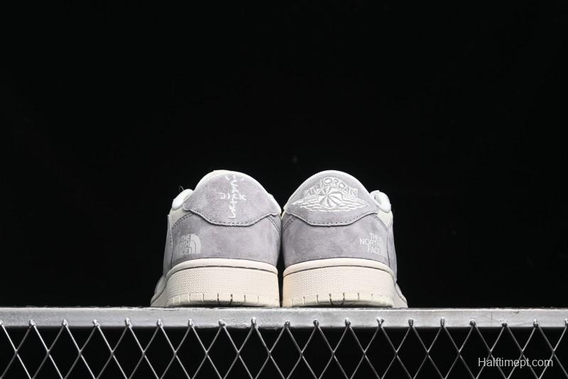 Nike Travis Scott x Fragment Design x Air Jordan 1 Low OG SP AJ1 Low Top Casual Sneakers - XS3086-001