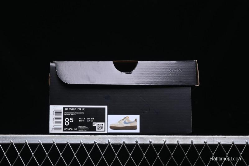 Nike Air Force 1 '07 Low Casual Sneakers with Full-Length Air Cushion - HQ3458-142