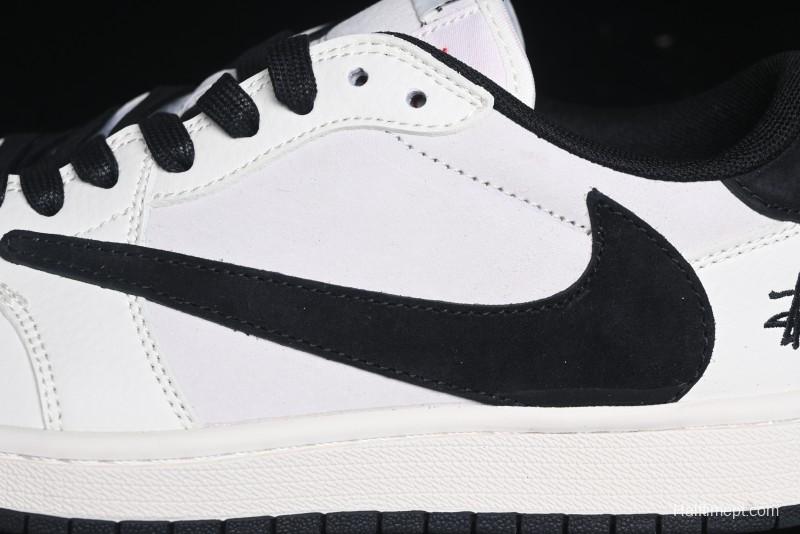 Nike Travis Scott x Fragment Design x Air Jordan 1 Low OG SP Casual Sneakers - XZ6868-002