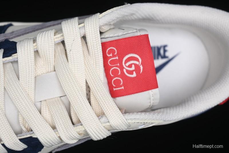 Nike Travis Scott x Fragment Design x Air Jordan 1 Low OG SP AJ1 Multi-Color Patchwork Low-Top Casual Sneakers - DM7866-039