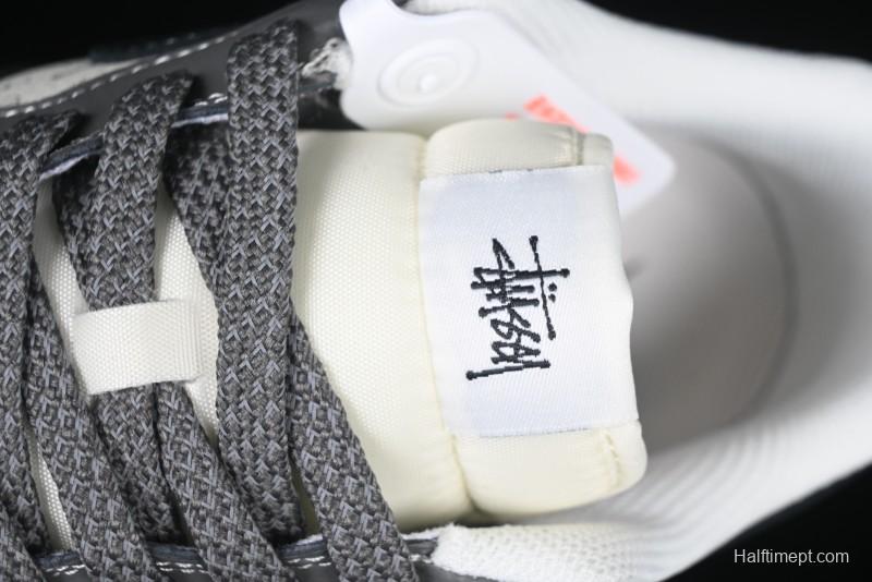 Nike Air Force 1 '07 Low Stussy Collaboration - Nebula Grey Low-Top Casual Sneakers - XZ3328-168