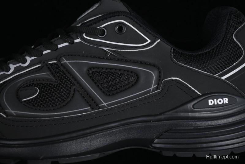 Dior B30 Sneakers with Reflective CD30 Logo - CD30
