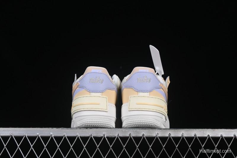 Nike Air Force 1 Shadow Lightweight Elevated Low-Top Sneakers - DZ1847-114