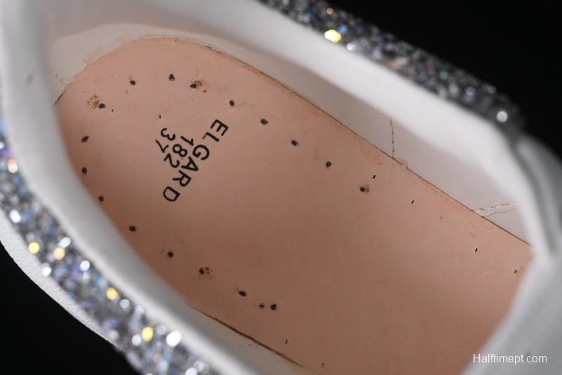 Alexander McQueen Oversized Sneakers with White Crystals - D.E5