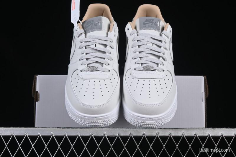 Nike Air Force 1'07 Low Casual Sneakers with Full-Length Air Cushion - IB1406-111