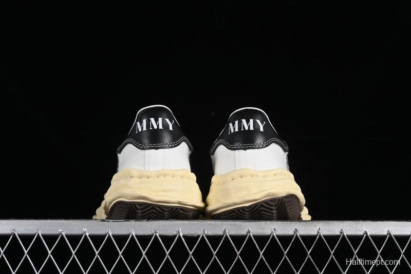 Wayne MMY Original Sole Leather Low Sneaker with Deconstructed Ice Cream Sole - W.E5