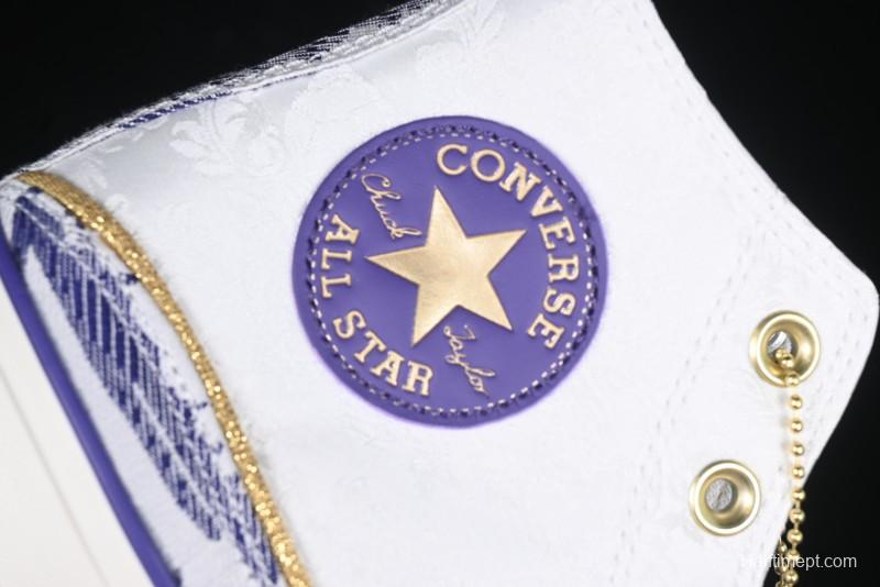 Converse 1970s CNY Year of the Snake Limited Edition High-Top Canvas Sneakers with Thick Sole - A13353C