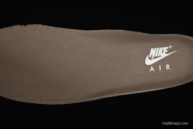 Nike Air Force 1 '07 Low The North Face Collaboration Light Brown Ghost Face Casual Sneakers - KK1988-065