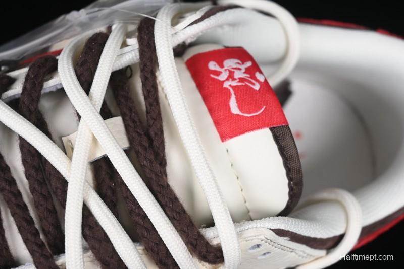 Nike SB Dunk Low Year of the Snake Series - Lace-Up Red Hook Anniversary High-End Custom Low-Top Casual Skate Shoes - YX5066-266