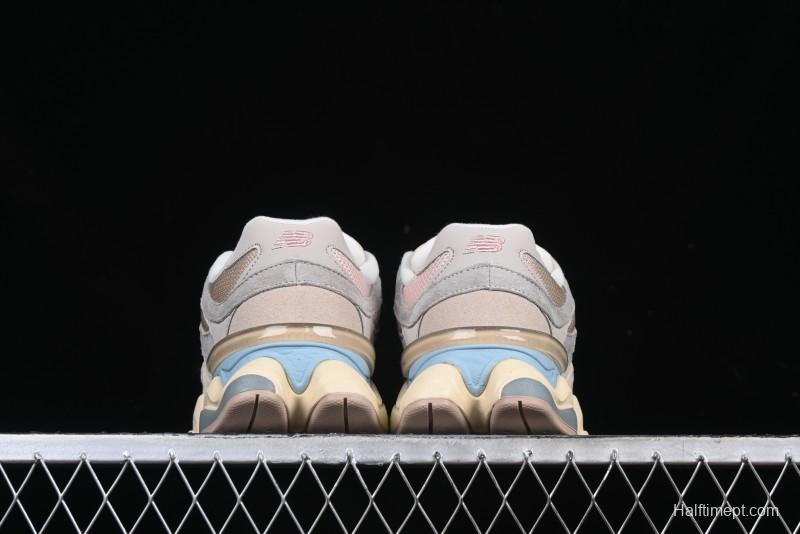 New Balance 9060 Retro Casual Running Sneakers with ABZORB Cushioning Technology - U9060WCG