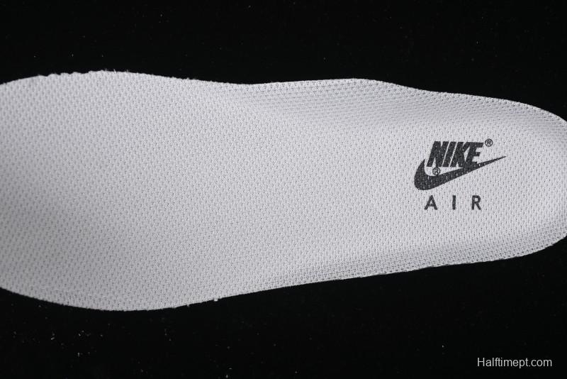 Nike Air Force 1 '07 Low Supreme Collaboration - Beige Black Double Swoosh Casual Sneakers - DF0188-019