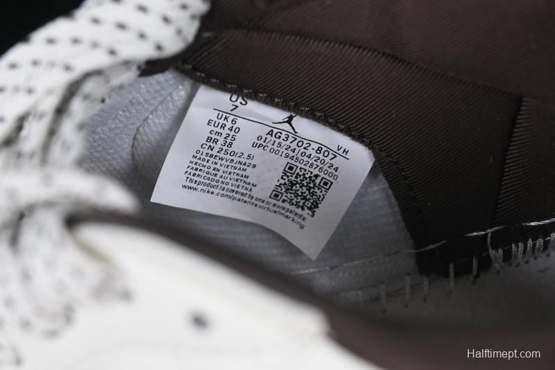 Nike Travis Scott x Fragment Design x Air Jordan 1 Low OG SP AJ1 Bape Collaboration Sneakers - AG3702-807