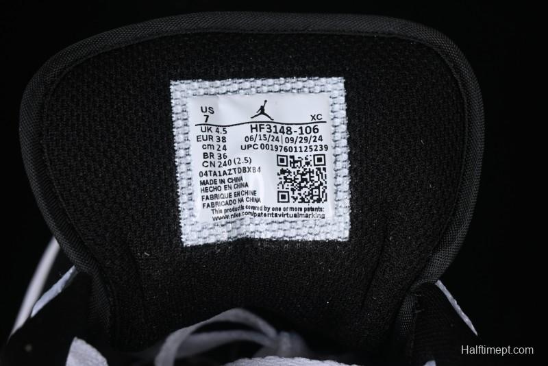 Nike Air Jordan 1 Low AJ1 Grey White Black Swoosh Casual Sneakers - HF3148-106