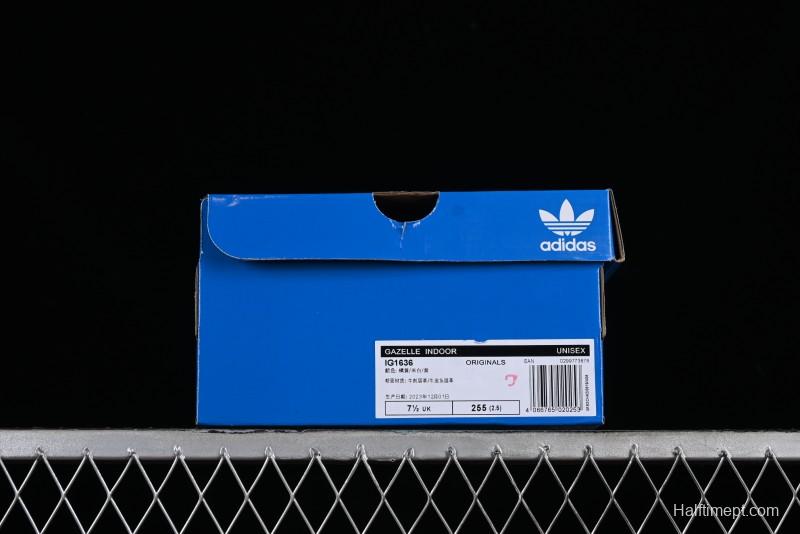 Adidas Originals Gazelle Indoor IG1636 Retro Casual Low-Top Sneakers with Non-Slip and Wear-Resistant Sole