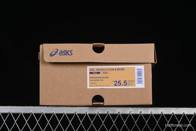 Asics Gel-Resolution 9 Wide Retro Breathable Cushioned Casual Running Shoes - 1042A226-100