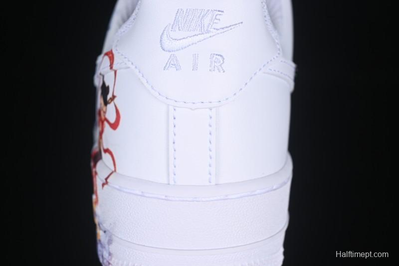 Nike Air Force 1 '07 Low Casual Sneakers with Built-in Full-Length Air Cushion - DD8959-100