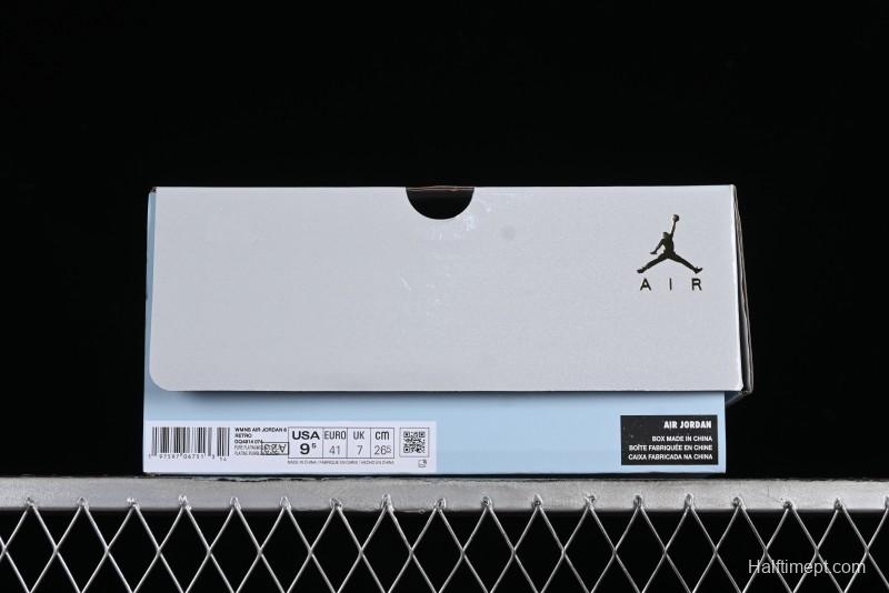 Nike Air Jordan 6 Retro Paris Olympics Sneakers with Metallic Gold Accents - DQ4914-074