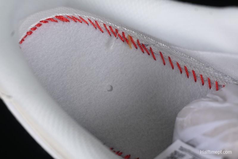 Nike Air Force 1 '07 Low Stussy Collaboration Beige Black Floral Swoosh Casual Sneakers - HH7518-040