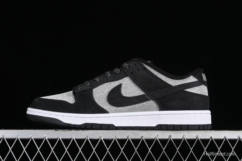 Nike SB Dunk Low Black Starry Sky Anniversary Custom Low-Top Casual Skate Shoes - LW1818-101