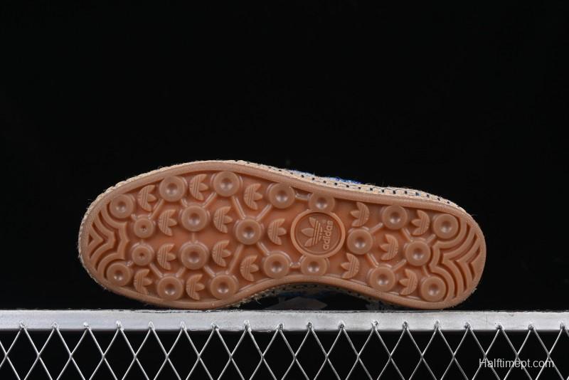 Adidas Clot x Originals Gazelle Indoor Retro Casual Slip-Resistant Wear-Resistant Low-Top Sneakers - IH3641