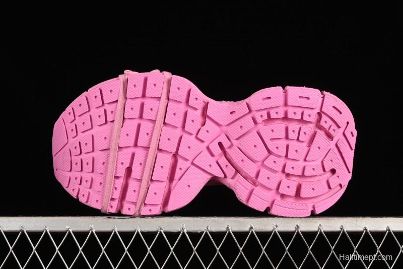 Balenciaga Phantom Sneaker Ten-Gen Trend Running Shoes with Transparent Heel Strap - W3XDC5000