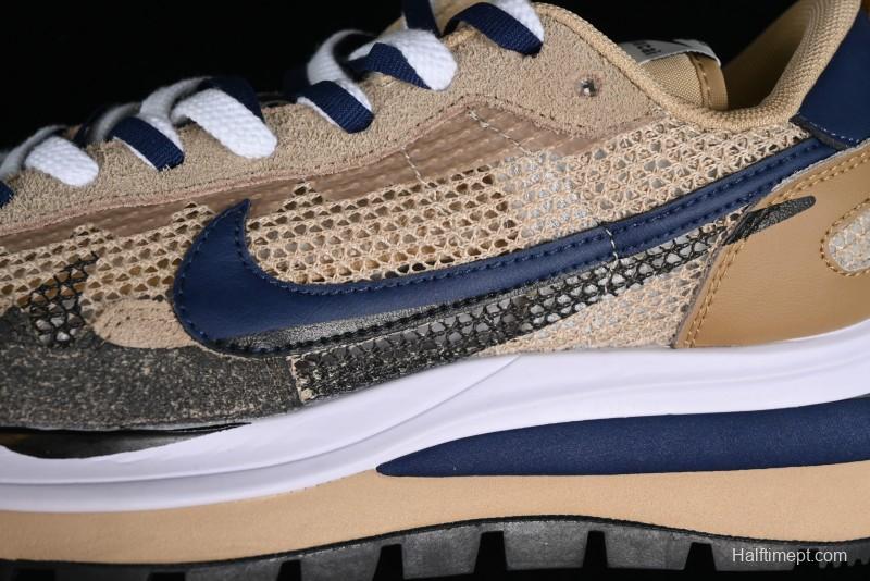 Nike Sacai VaporWaffle 3.0 Deconstructed Running Shoes with Layered Sole - CV1363-102