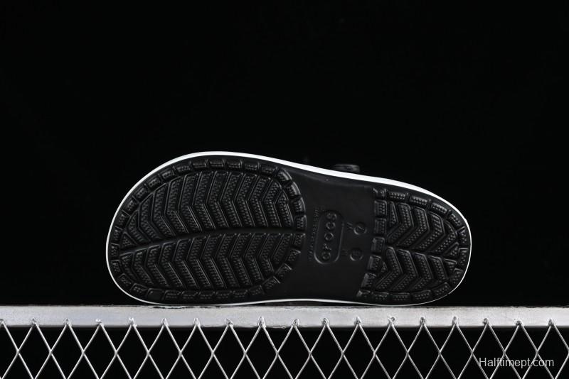 Crocs Crocband Platform Rainbow Comfortable Thick-Soled Clogs - B.D4