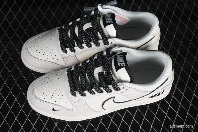 Nike SB Dunk Low Collaboration Anniversary Customized Low-Top Casual Skate Shoes - BB7518-023