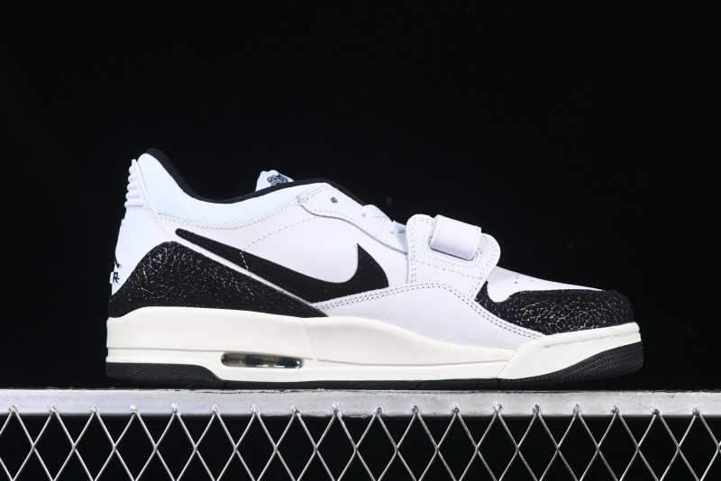 Nike Air Jordan Legacy 312 Low Sneakers with Velcro Strap and Triple Design - FQ7827-110