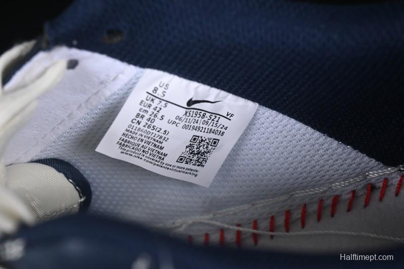 Nike Air Force 1 '07 Low The North Face Collaboration Blue Red Double Swoosh Casual Sneakers - XS1958-521