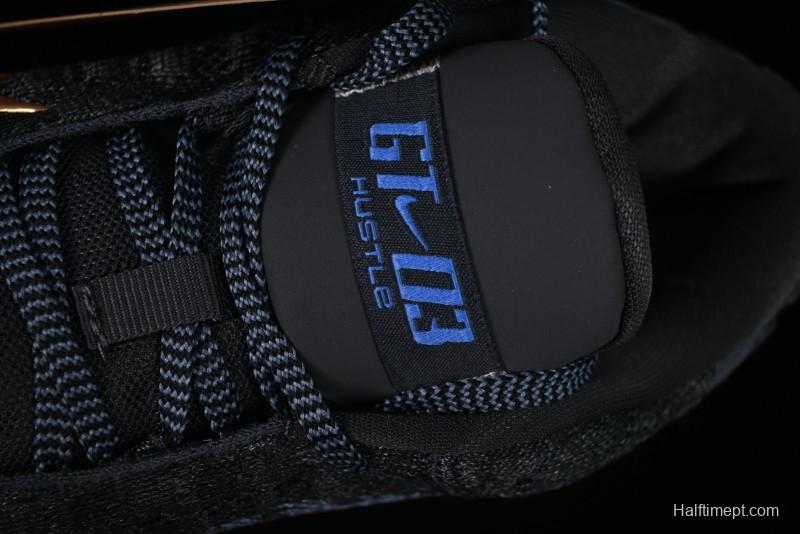 Nike Air Zoom G.T. Hustle 3 Basketball Shoes with Responsive Cushioning and Breathable Design - FV5952-001