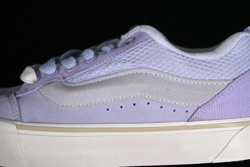 Vans Knu-Skool VR3 LX Low-Top Retro Sneakers in Dusty Purple - VN0009QCB9P