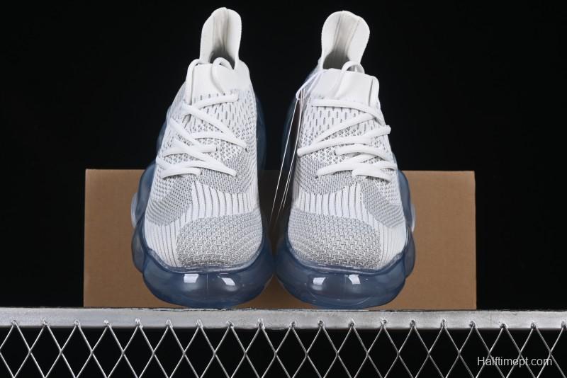 Grounds Bubble High Platform Sneakers White Gray - AJE5