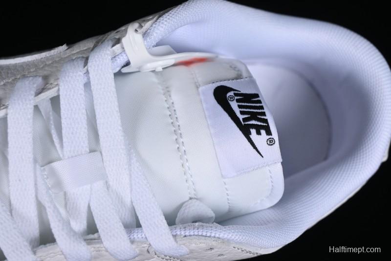 Nike SB Dunk Low Casual Skate Shoes with White and Gum Sole - 311369-100