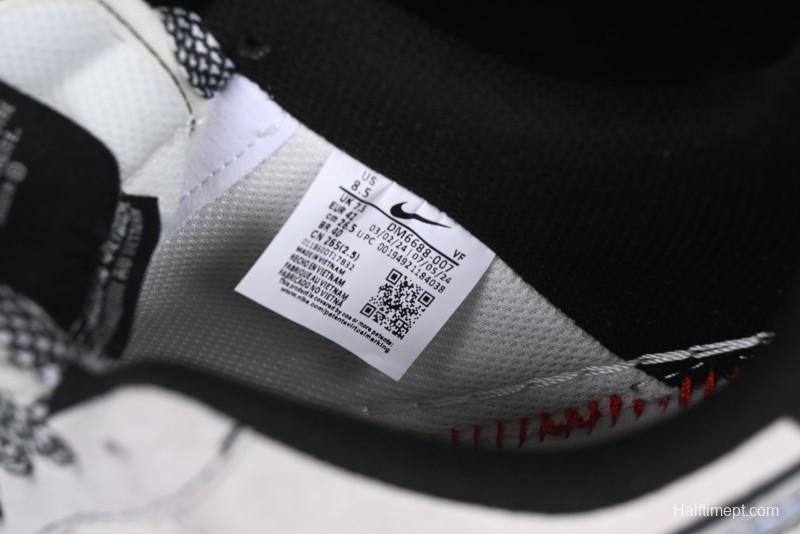 Nike Air Force 1'07 Low The North Face Collaboration - Grey Black Reflective Swoosh Casual Sneakers - DM6688-007