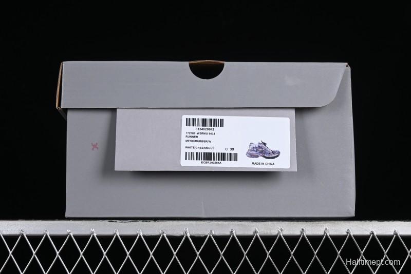 Balenciaga Runner Kith Four Color Retro Casual Shoes - W3RMU9034