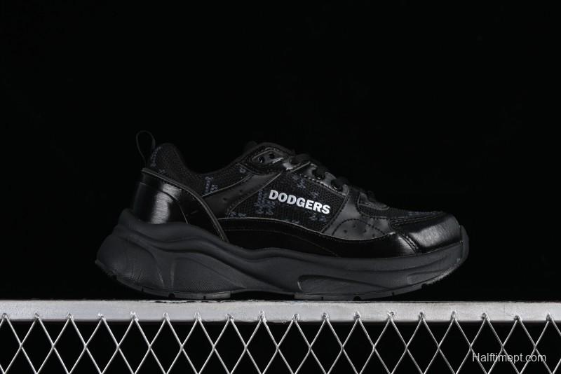 New York Yankees NY MLB Fast Ball Classic Monogram 24SS Retro Casual Running Shoes - 3ARNFSB4N07BKS