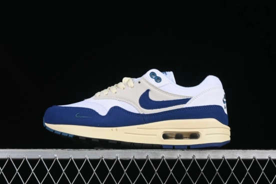 Nike Air Max 1 Retro Running Shoes with Half-Sole Air Cushion - FQ8048-133