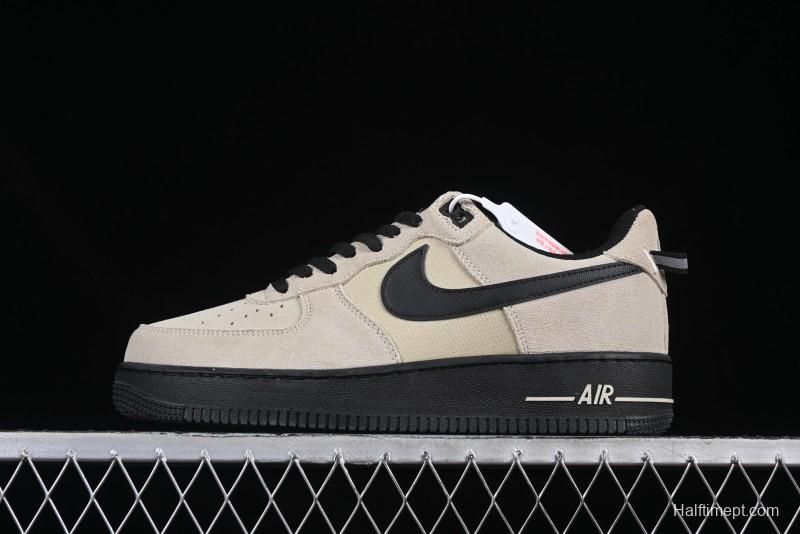 Nike Air Force 1'07 Low Casual Sneakers with Full-Length Air Cushion - HV6526-200