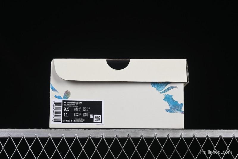 Nike Air Force 1'07 Low Nezha Collaboration Spirit Pearl Low-Top Casual Sneakers - DF0188-049