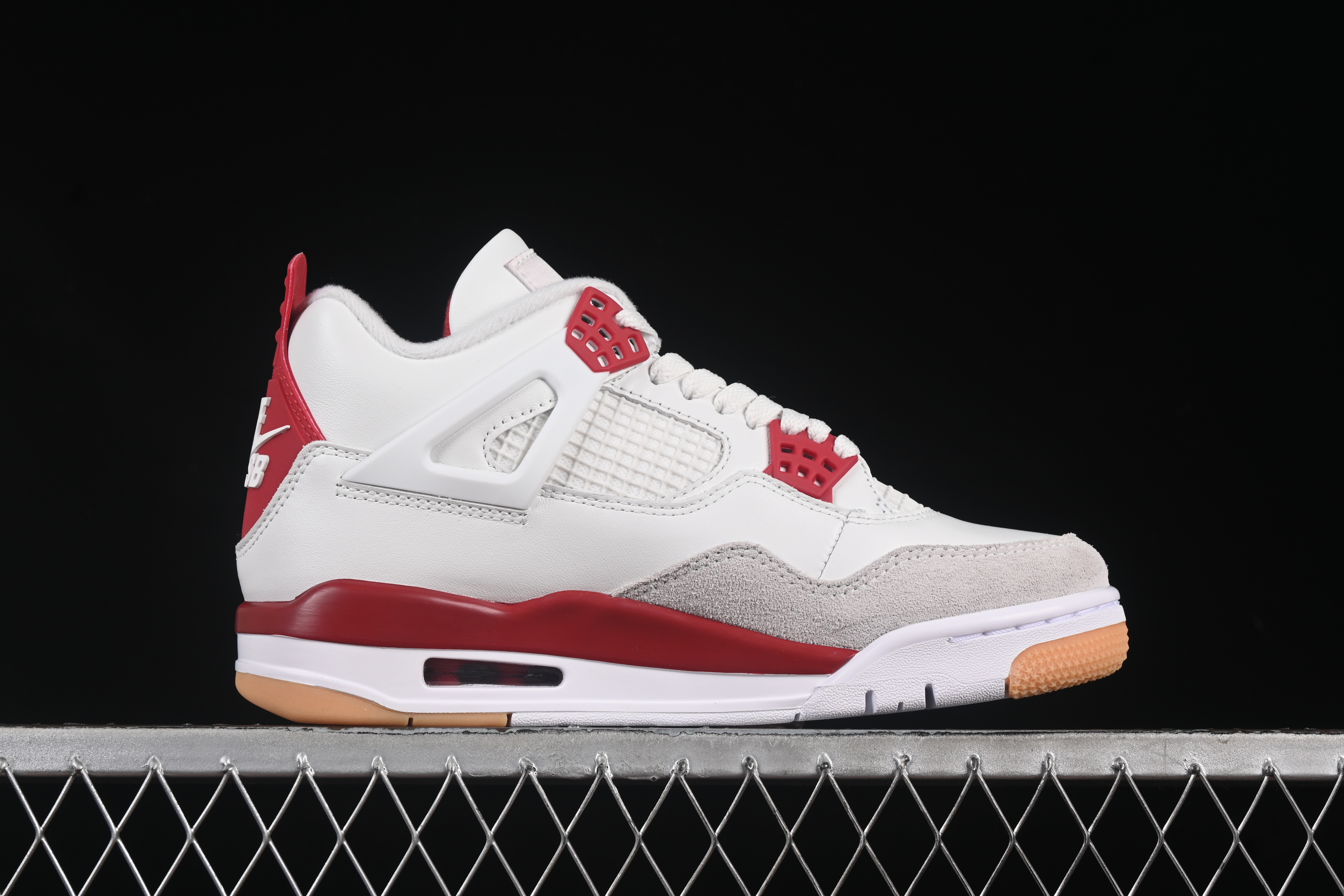 Nike SB x Air Jordan 4 Retro OG Varsity Red Basketball Shoes - DR5415-106