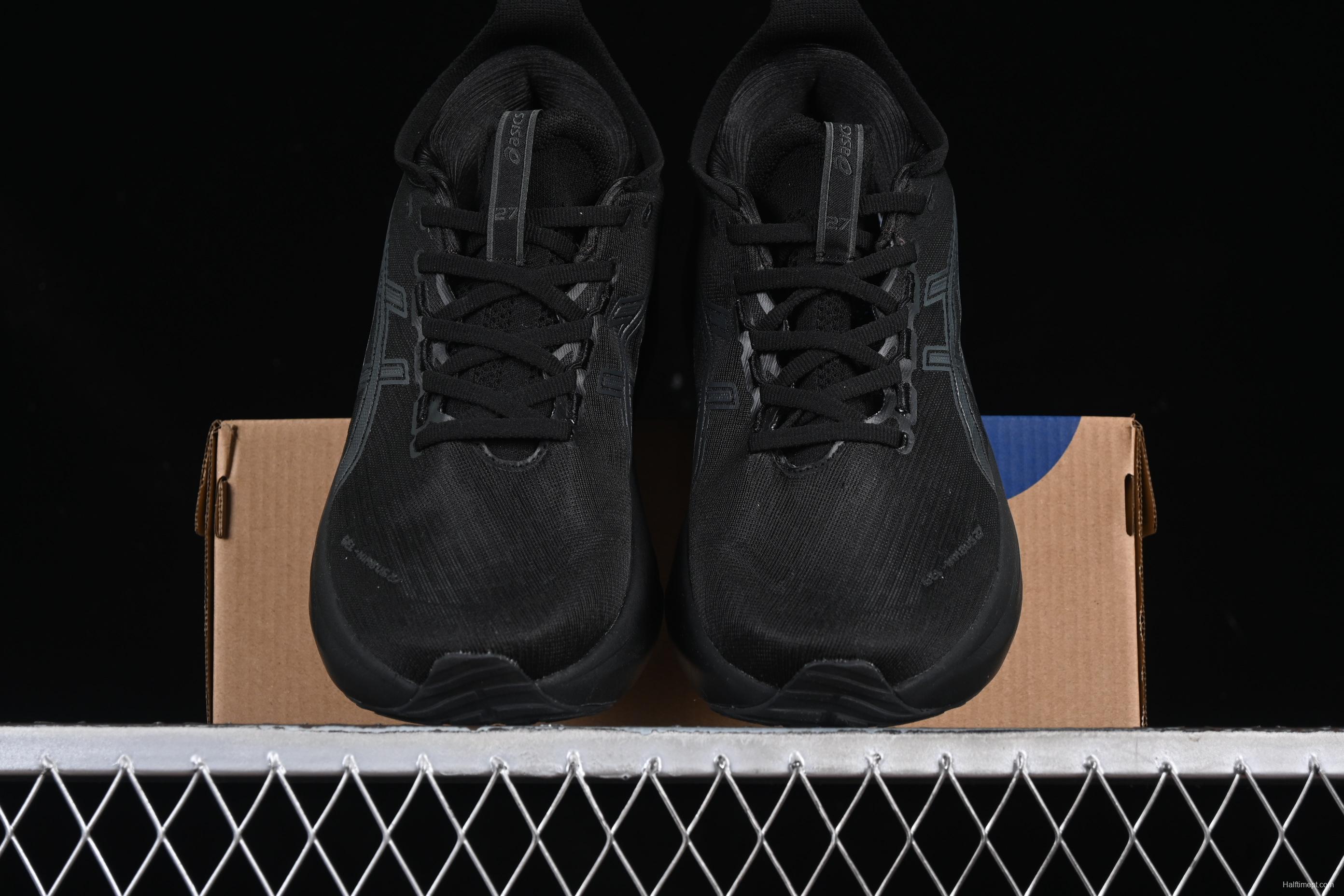 Asics Gel-Nimbus 27 Retro Breathable Casual Shoes Cushioned Men's Durable Running Shoes - 1011B958-001