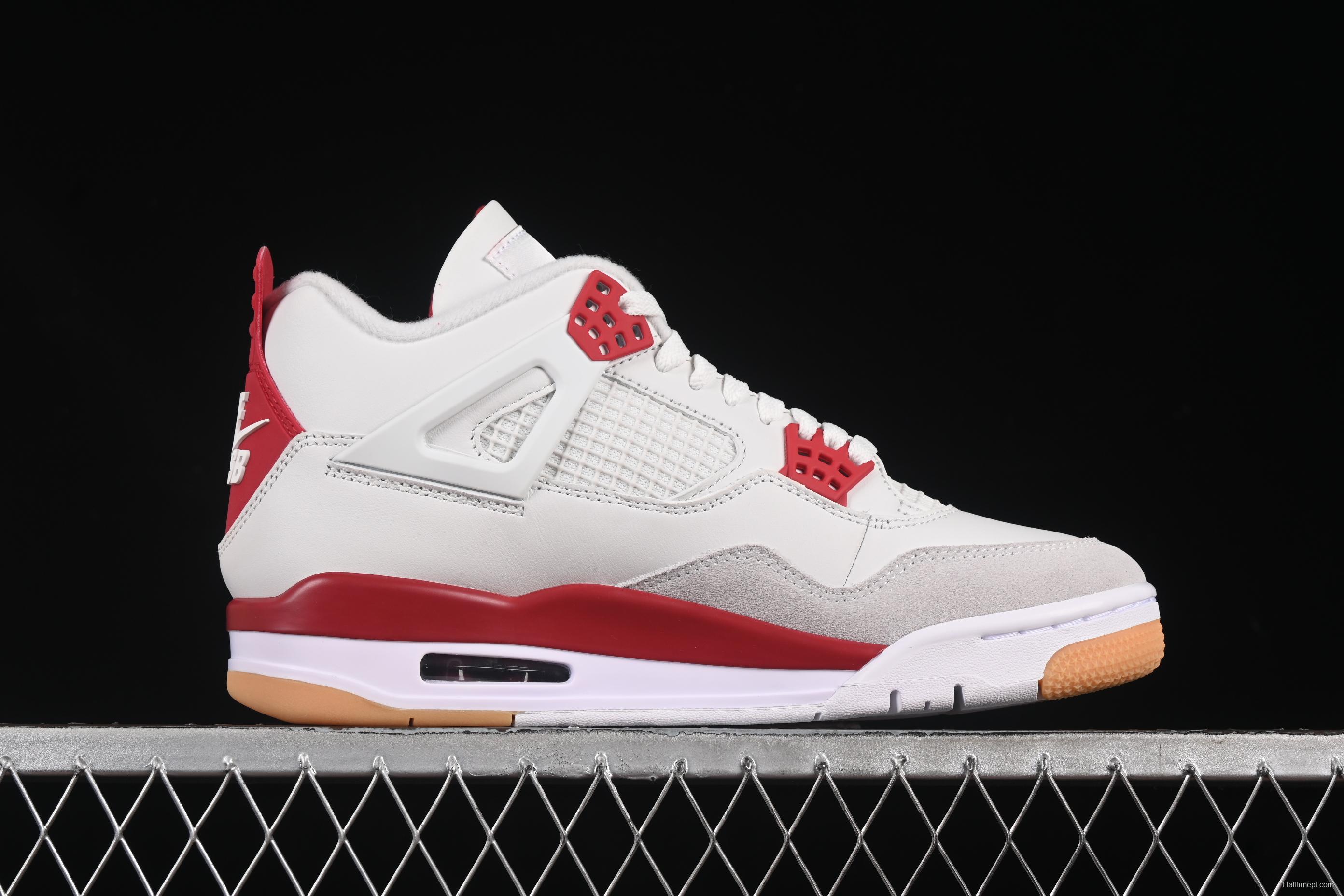 Nike SB x Air Jordan 4 OG "Varsity Red" Retro Basketball Shoes - DR5415-106