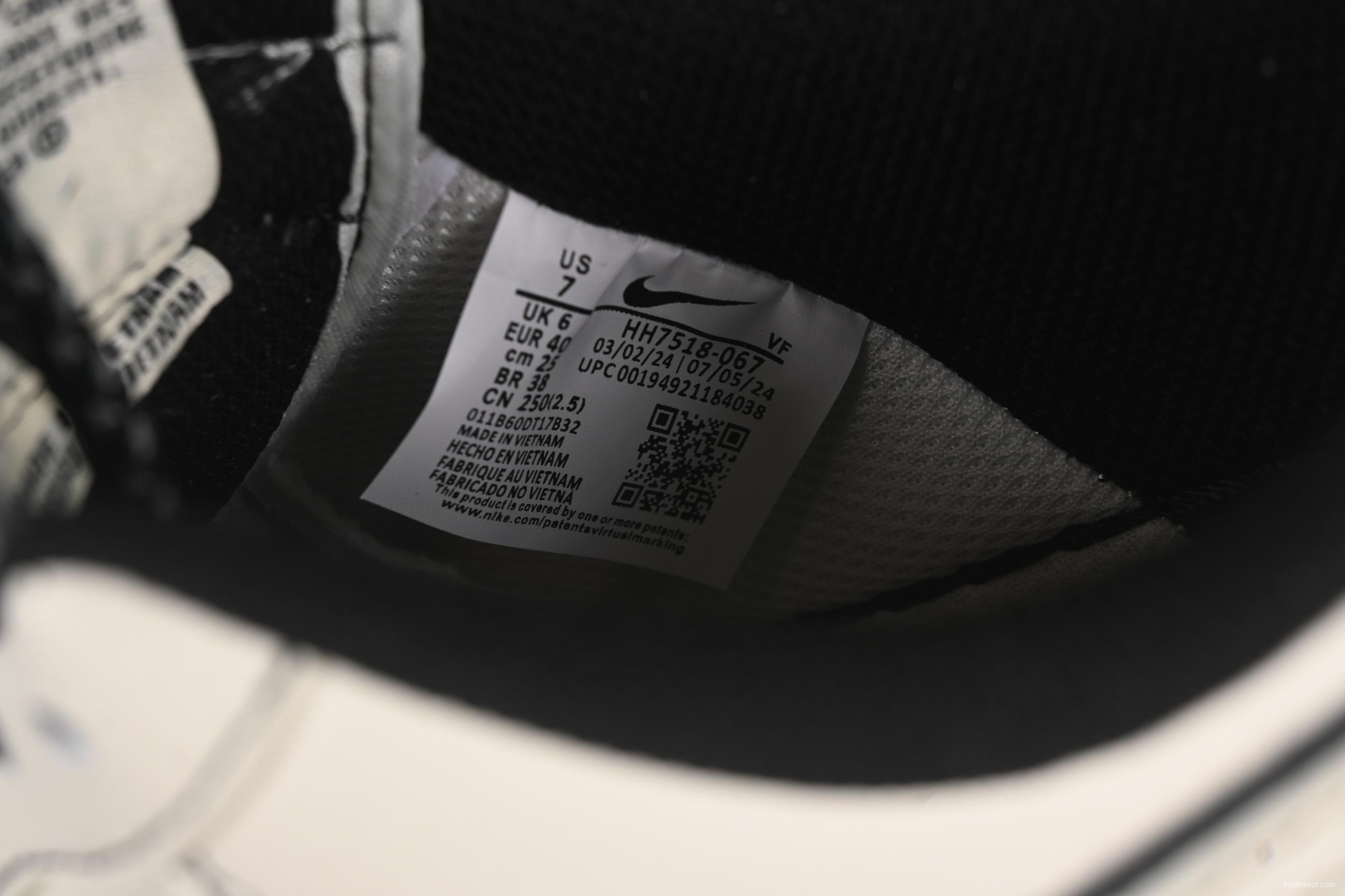 Nike Air Force 1 '07 Low Bape Collaboration Black Line Starry Sky Casual Sneakers - HH7518-067