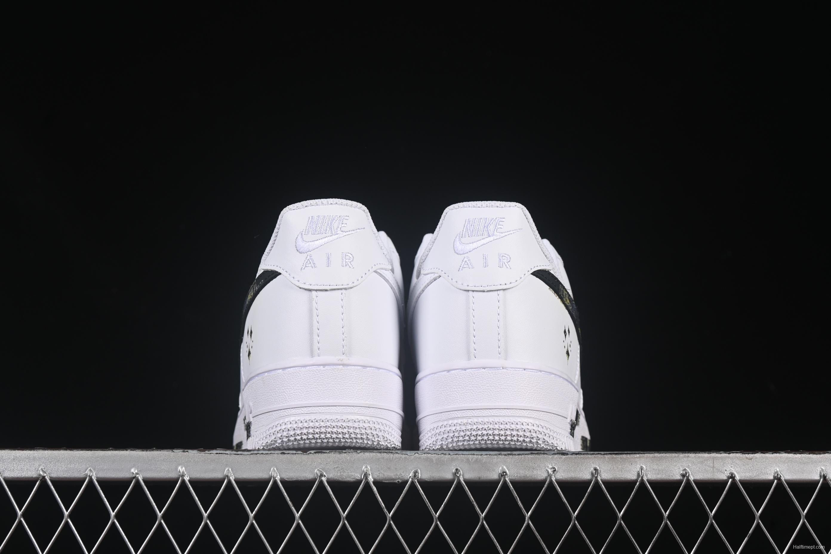 Nike Air Force 1'07 Low Zodiac Series Casual Sneakers with Full-Length Air Cushion - ZH0316-069