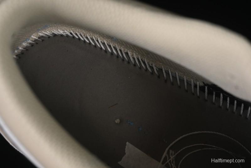 Nike Air Jordan 1 Low AJ1 Cream White Low-Top Casual Sneakers - 553558-153